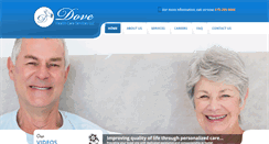 Desktop Screenshot of dovehealthcareservices.com