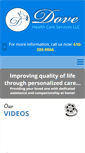 Mobile Screenshot of dovehealthcareservices.com
